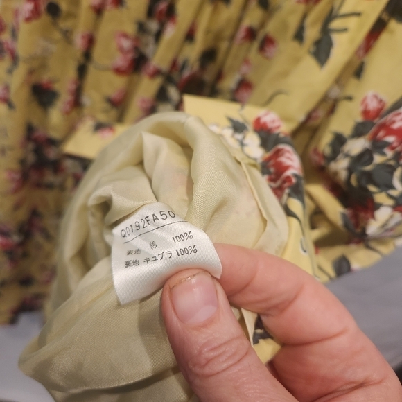 𝅺ATSUKI Onishi vintage dress size M in pristine condition no belt - Picture 6 of 9